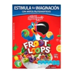 Caja de cereal Froot Loops de Kellogg's presentación de 180 gramos