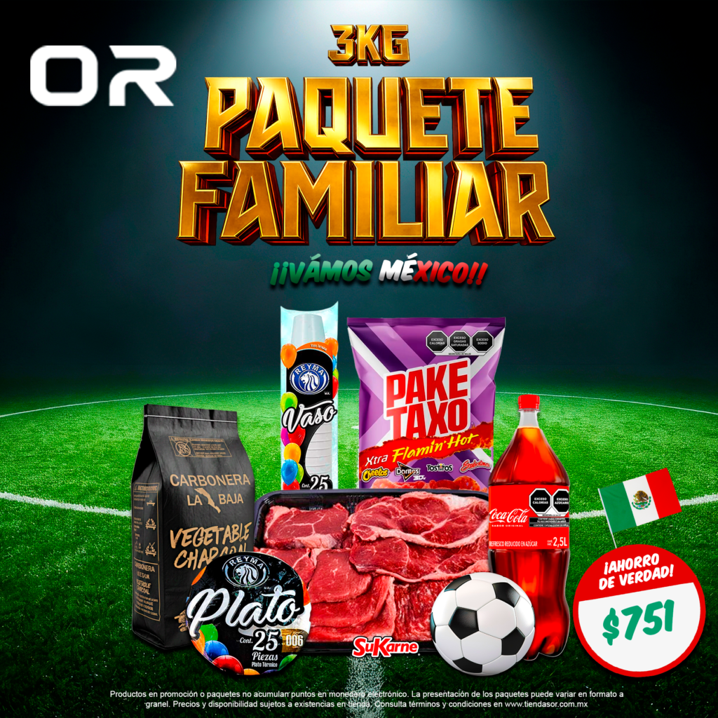 PAQUETE FAMILIAR 1