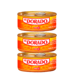 Promo 3 latas de atún el dorado 130g x