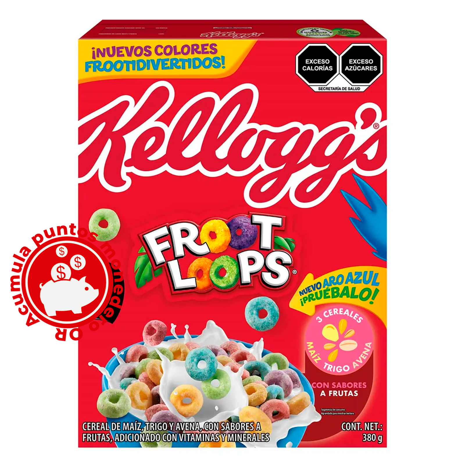 frootloops_380 Cereal froot loops 380g - Imagen 1
